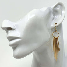 Gold Fringe Earrings