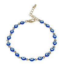 Lucky Evil Eye Bracelet Gold