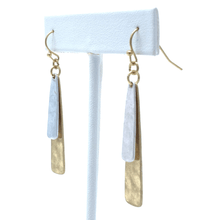 Dangle Gold & Silver Layered Teardrop Earrings For Women - Costume Jewelry
