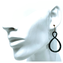 Hammered Twisted Open Hoop Earrings - Women's Fashion Earrings
