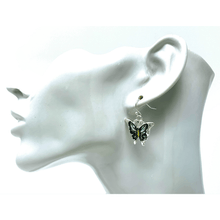 Silver Butterfly Summer Animal Earrings - Butterfly Earrings