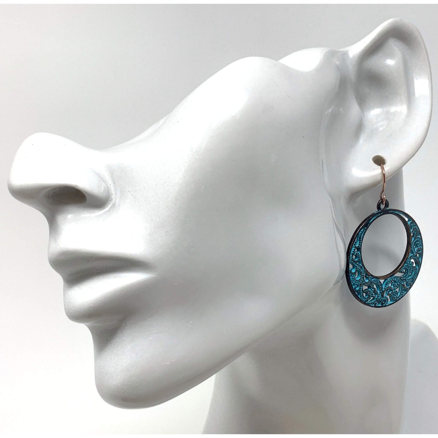 Circle Filigree Earrings