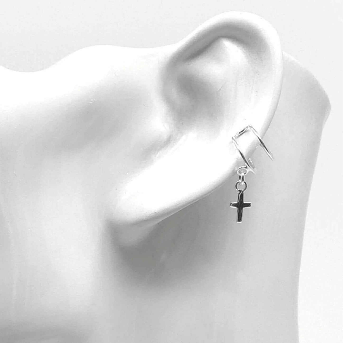 No Pierce Cross Ear Cuff Set