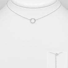 Sterling Silver Unity Choker Necklace