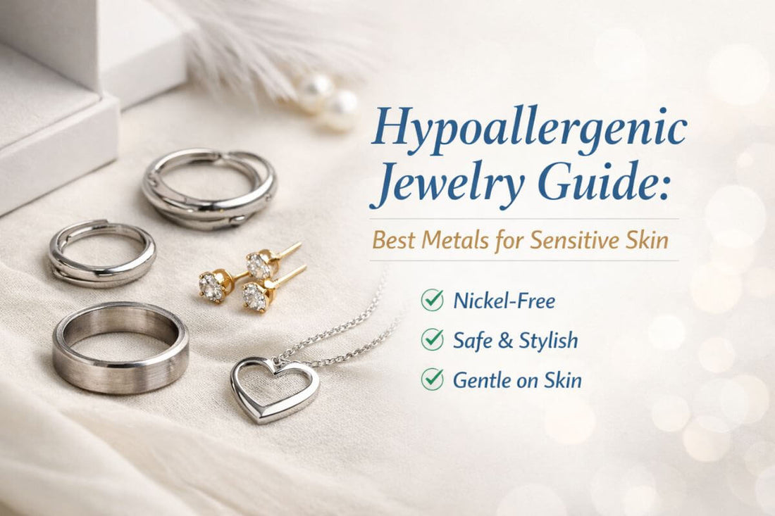 Hypoallergenic Jewelry Guide: Best Metals for Sensitive Skin