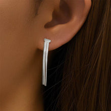 925 Sterling Silver Herringbone Tassel Earrings – Lightweight Hypoallergenic Drop Earrings for Sensitive Ears
