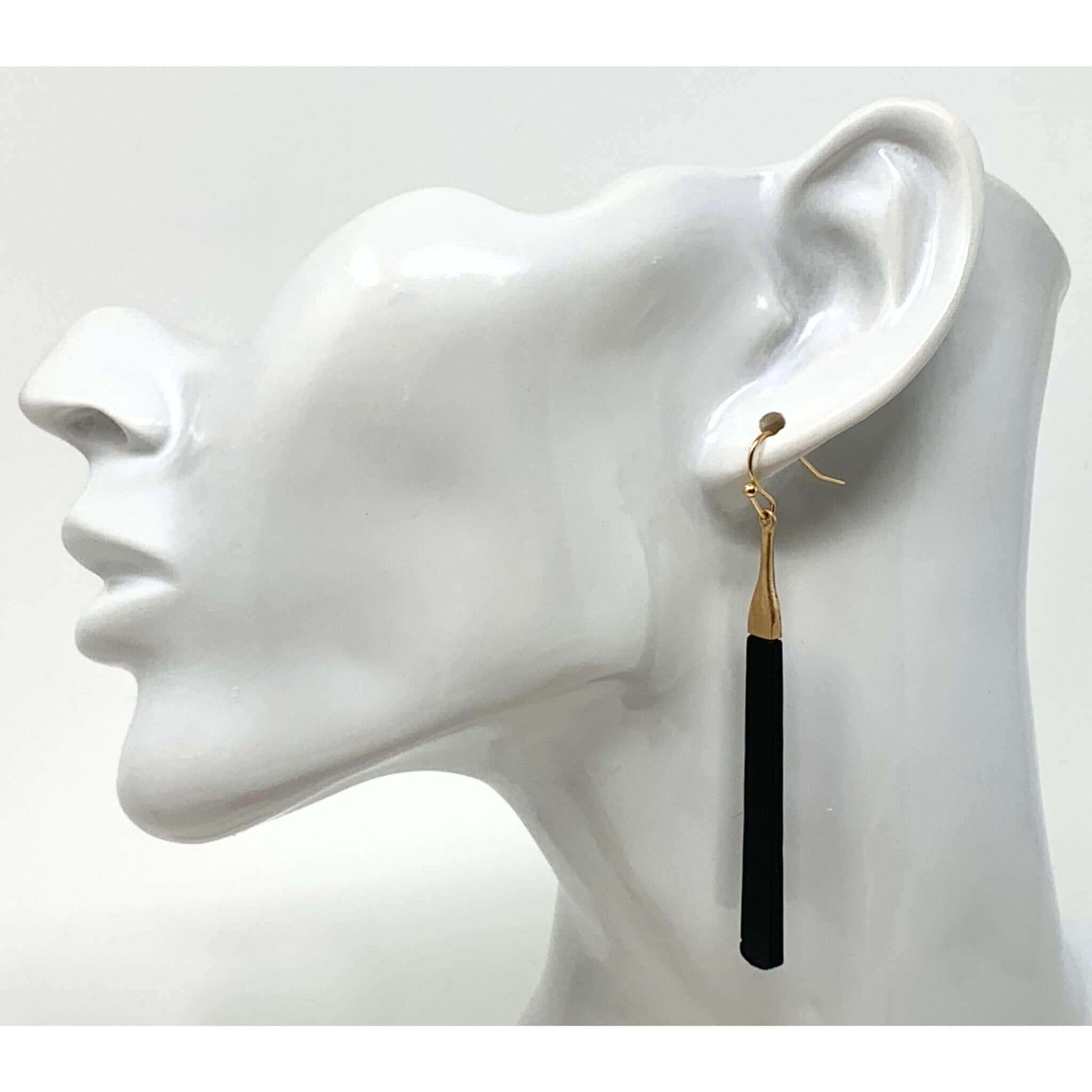 extured Bar Earrings - Contemporary Fashion Choice