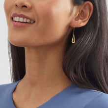 Stainless Steel Hook Earrings with 18K Gold Plating – Hypoallergenic Jewelry
