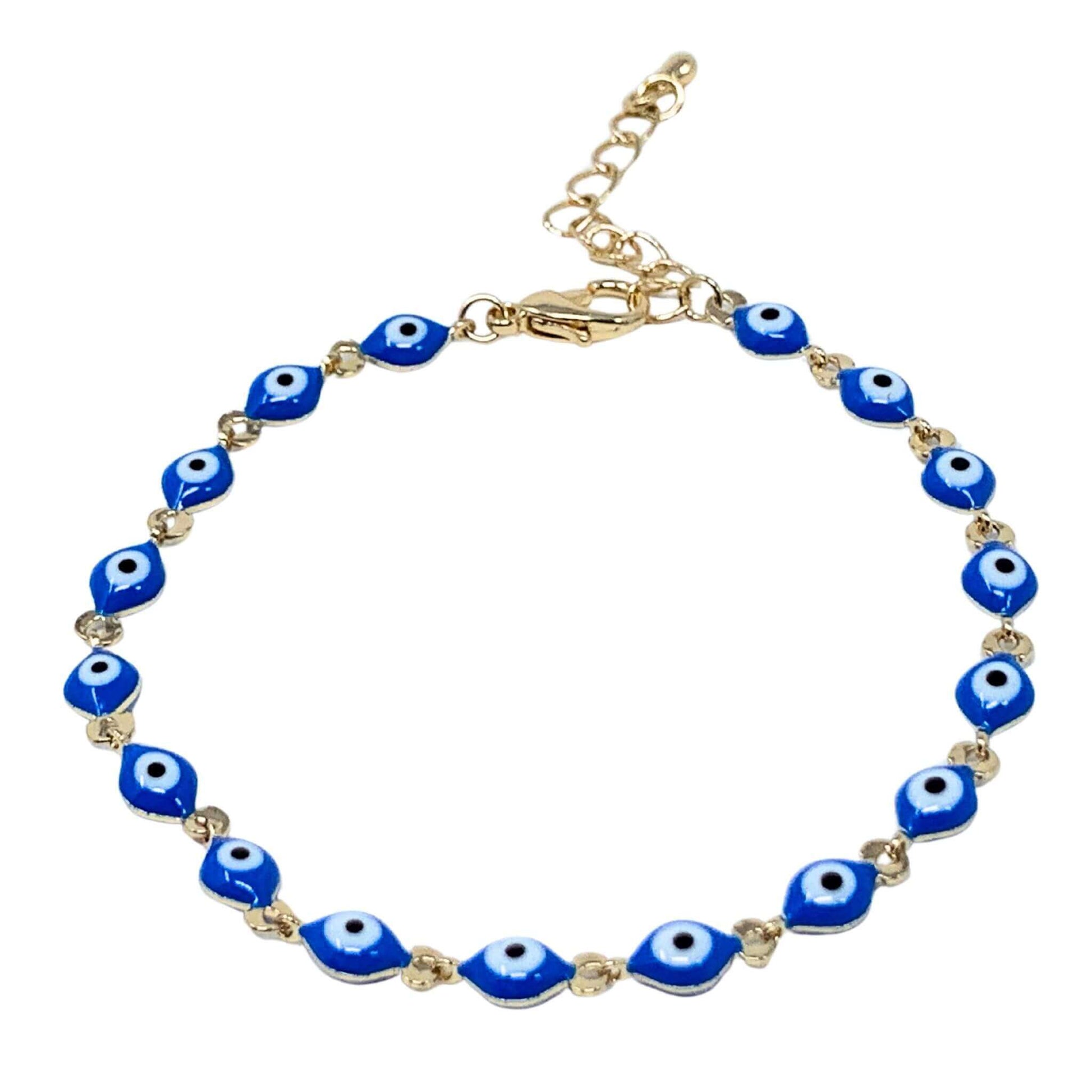Evil Eye Gold  Bracelet