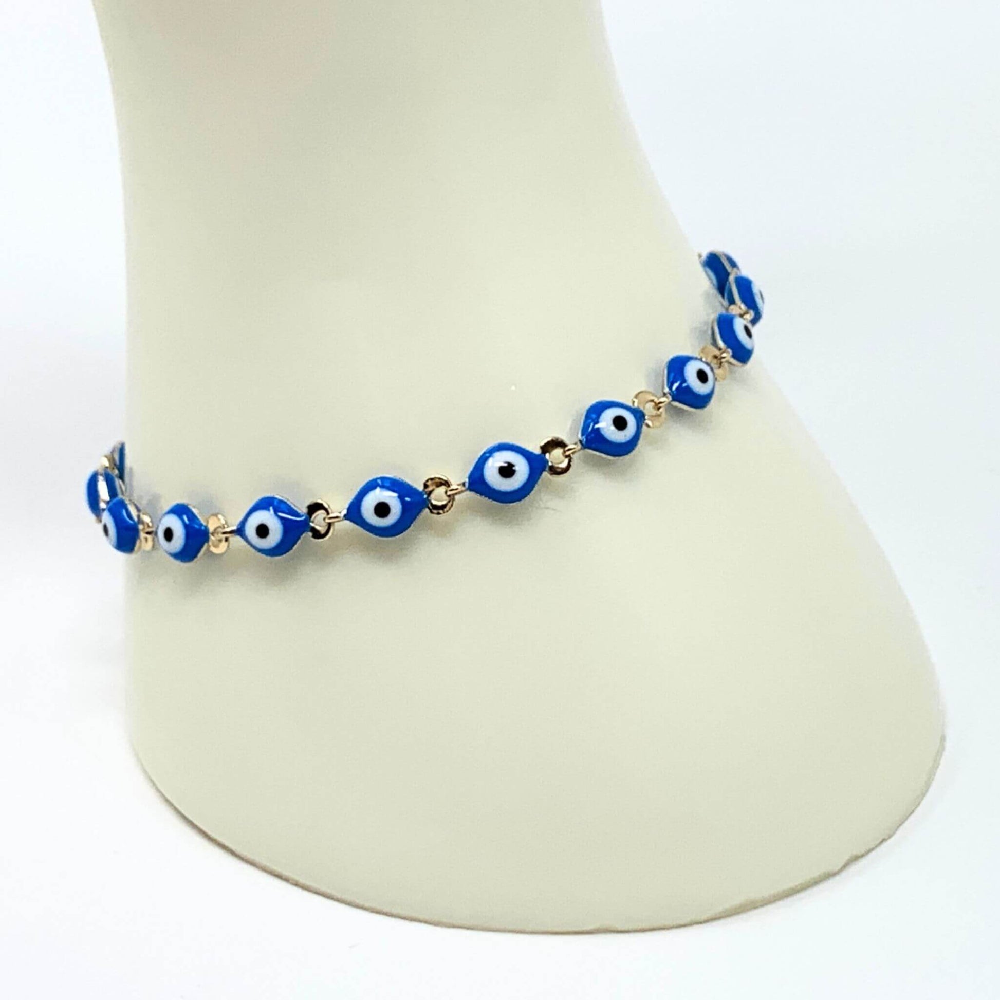 Gold Evil Eye Protection Bracelet