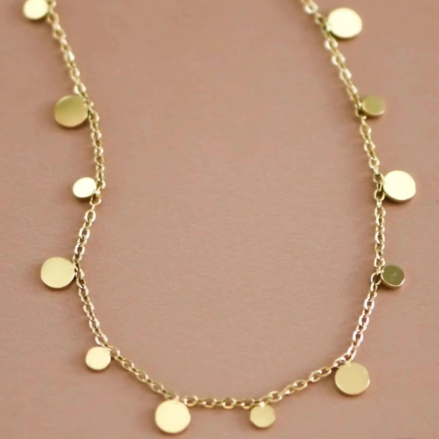 Hypoallergenic 316L stainless steel geometric pendant necklace