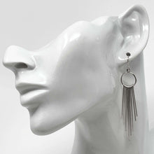 Silver Fringe Earrings
