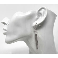 Silver Tassel Earrings
