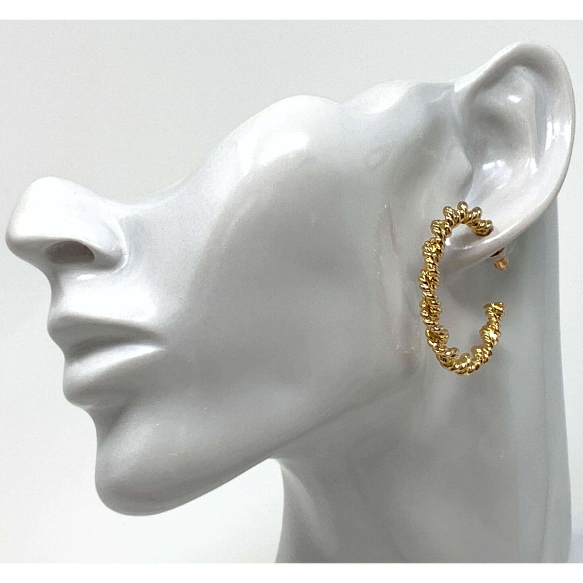 Rope earrings that are both stylish and comfortable to wear