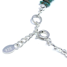 925 Sterling Silver Turquoise Stone Anklet
