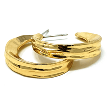 Medium Gold Hoop Earrings
