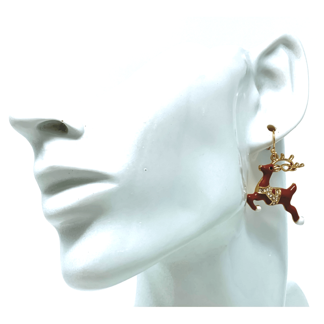 Rudolph Christmas Earrings Stocking Stuffers