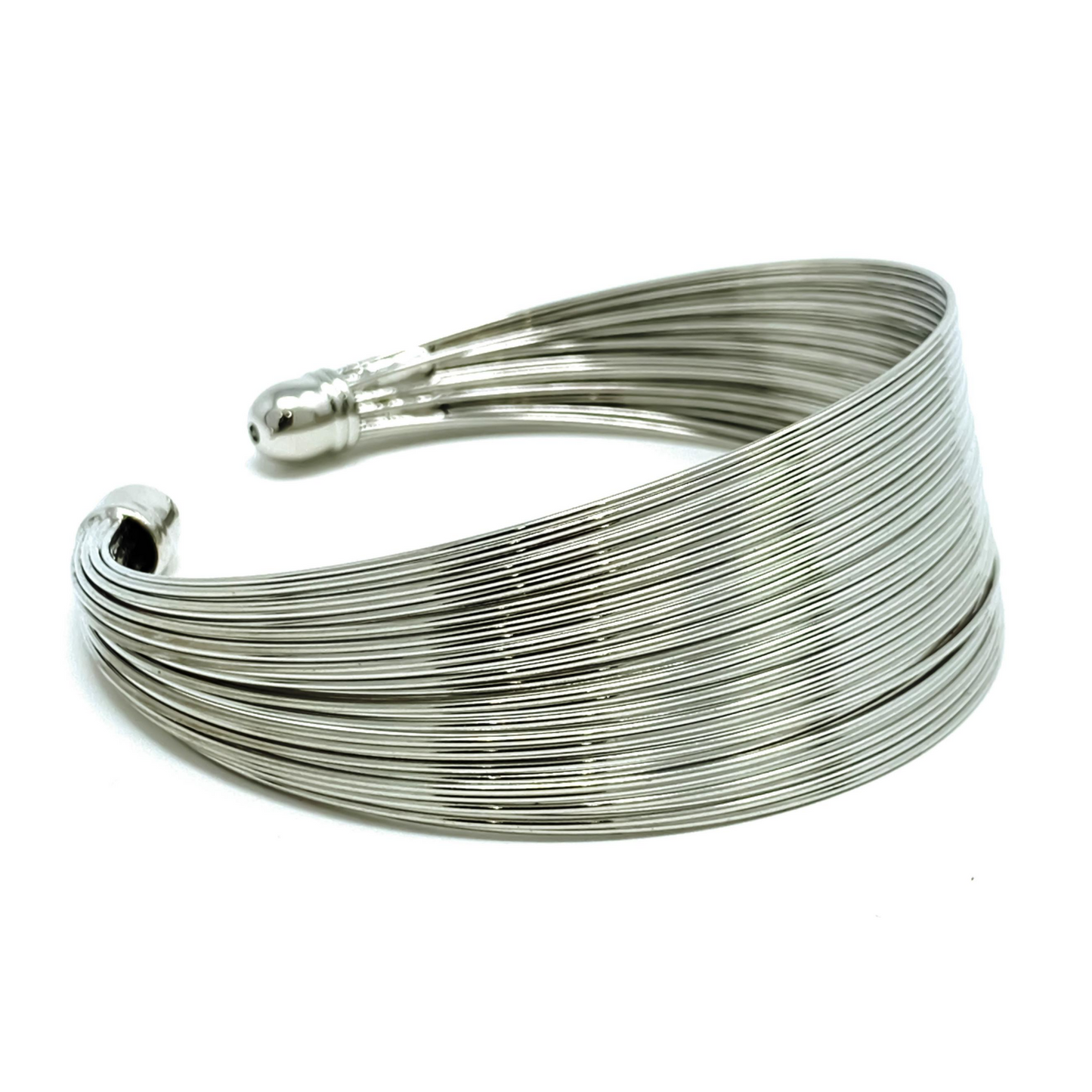 Silver Fashion Trendy Bracelet For Women - Wire Bracelet
