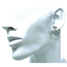 Silver Hoop Fashion Earrings

