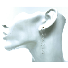 Sterling Silver Twisted Open Hoop Earrings - SeaSpray Jewelry
