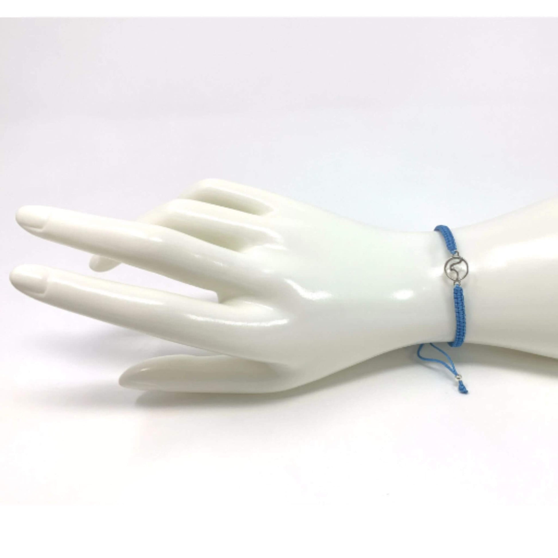 Blue Thread Ocean Wave Bracelet