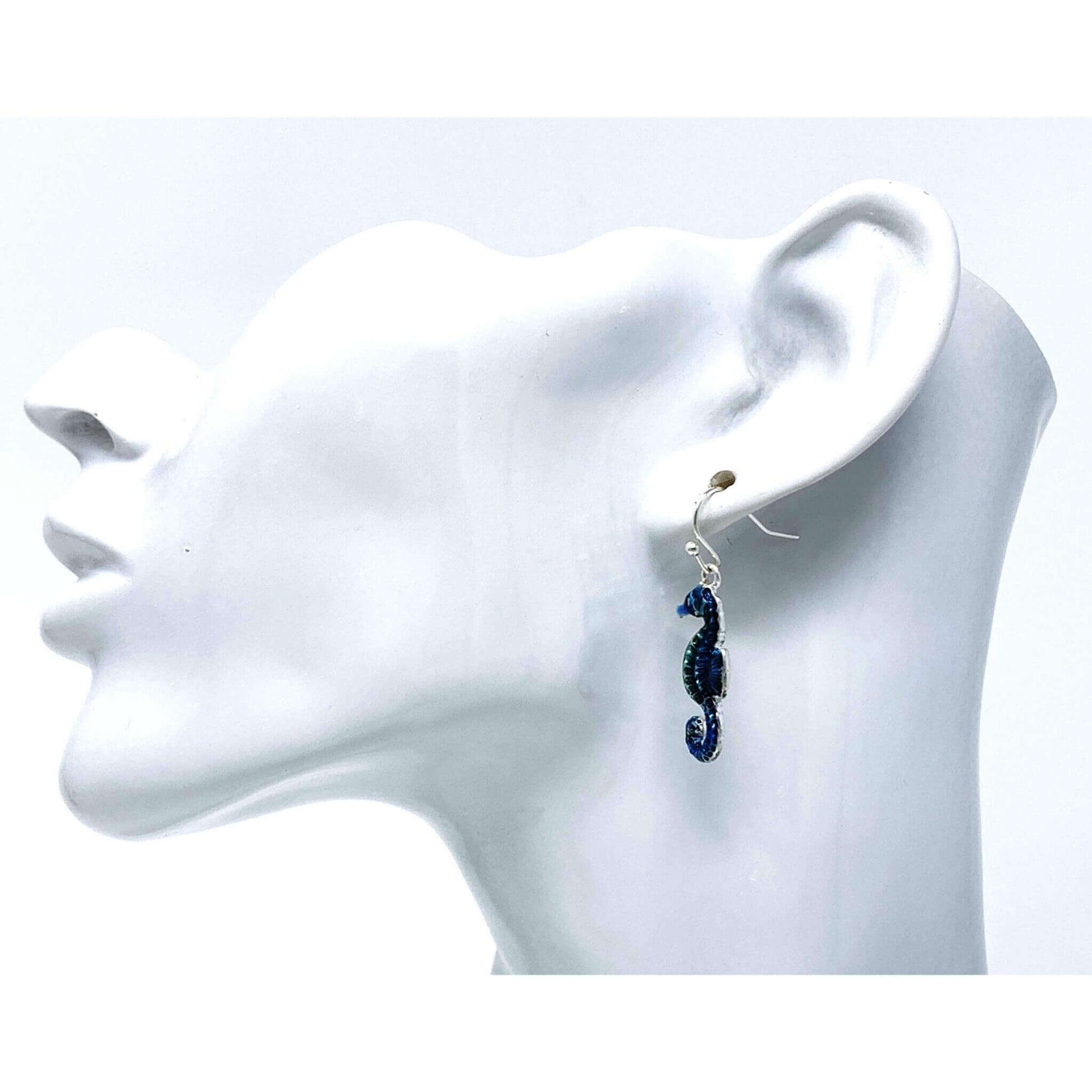 Seahorse Drop Earrings