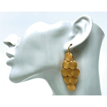 Dangle Gold Statement Earrings - Chandelier Earrings
