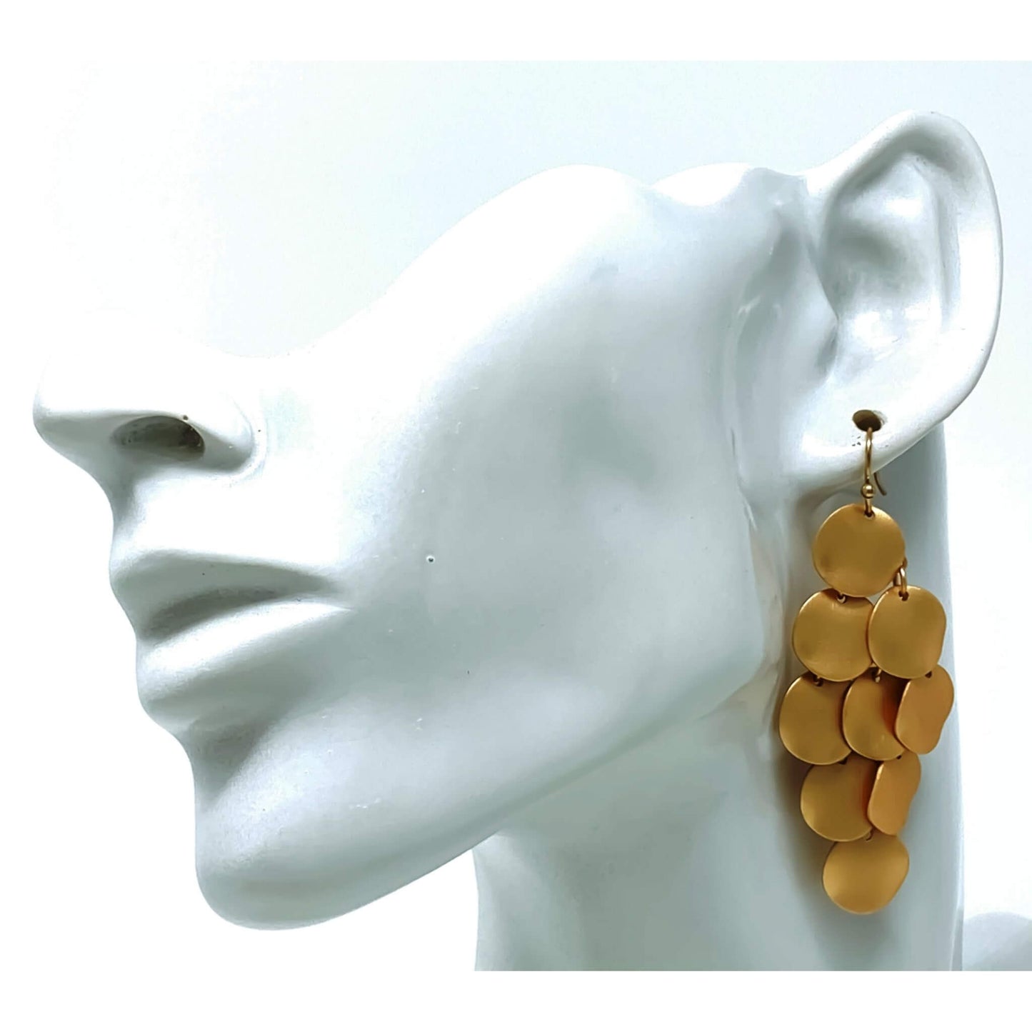 Drop Gold Boho Earrings - Gold Dangle Earrings