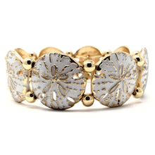 Gold Sand Dollar Bracelet
