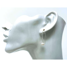 Freshwater Pearl Earrings On Sterling Silver Hook - Pearl Jewelry
