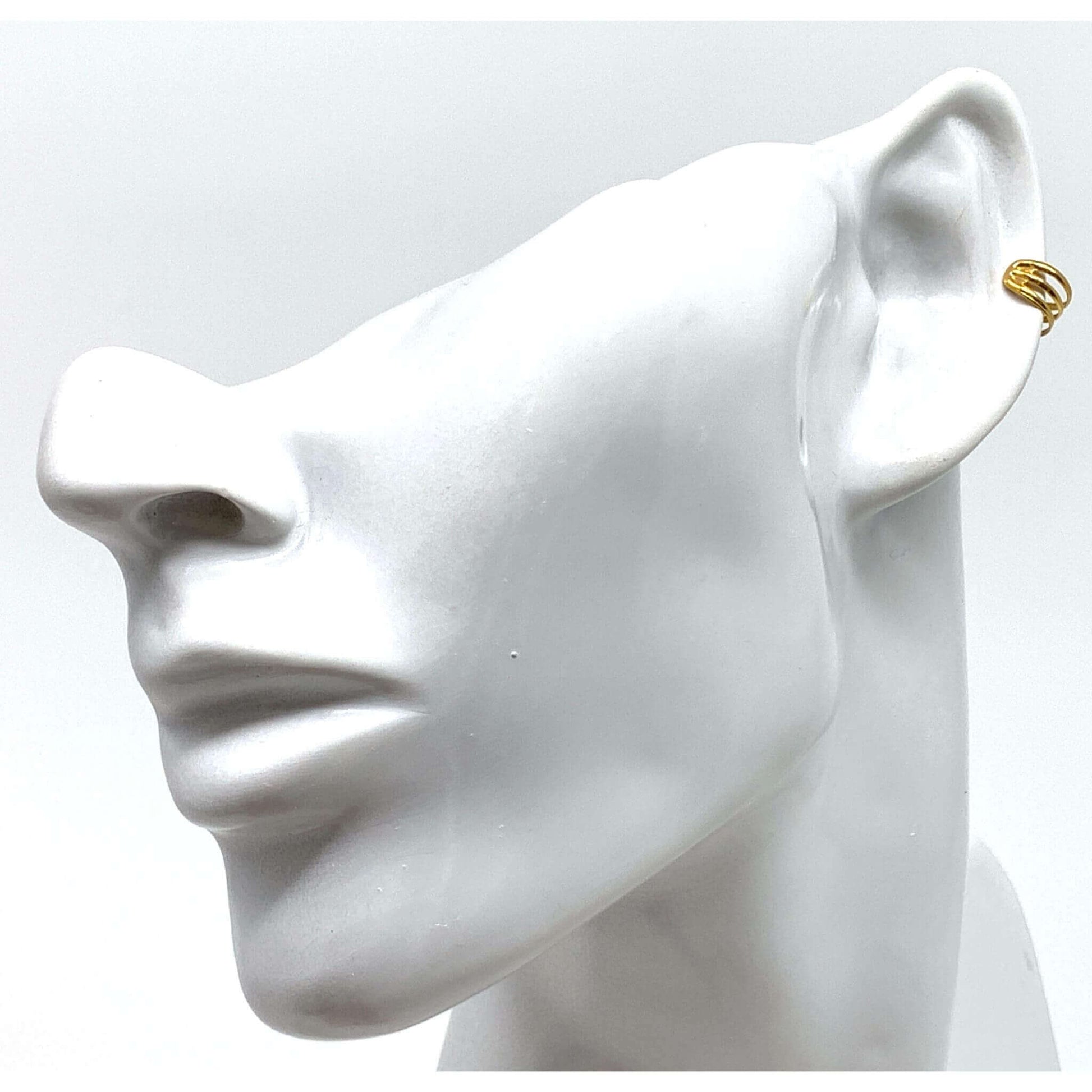 Gold Ear Cuff Set - Non Pierced