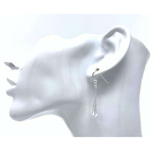 Hammered Sterling Silver Teardrop Dangle Earrings - Fine Jewelry
