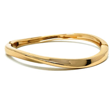 Hinged Gold Bangle Bracelet - Fashion Jewelry
