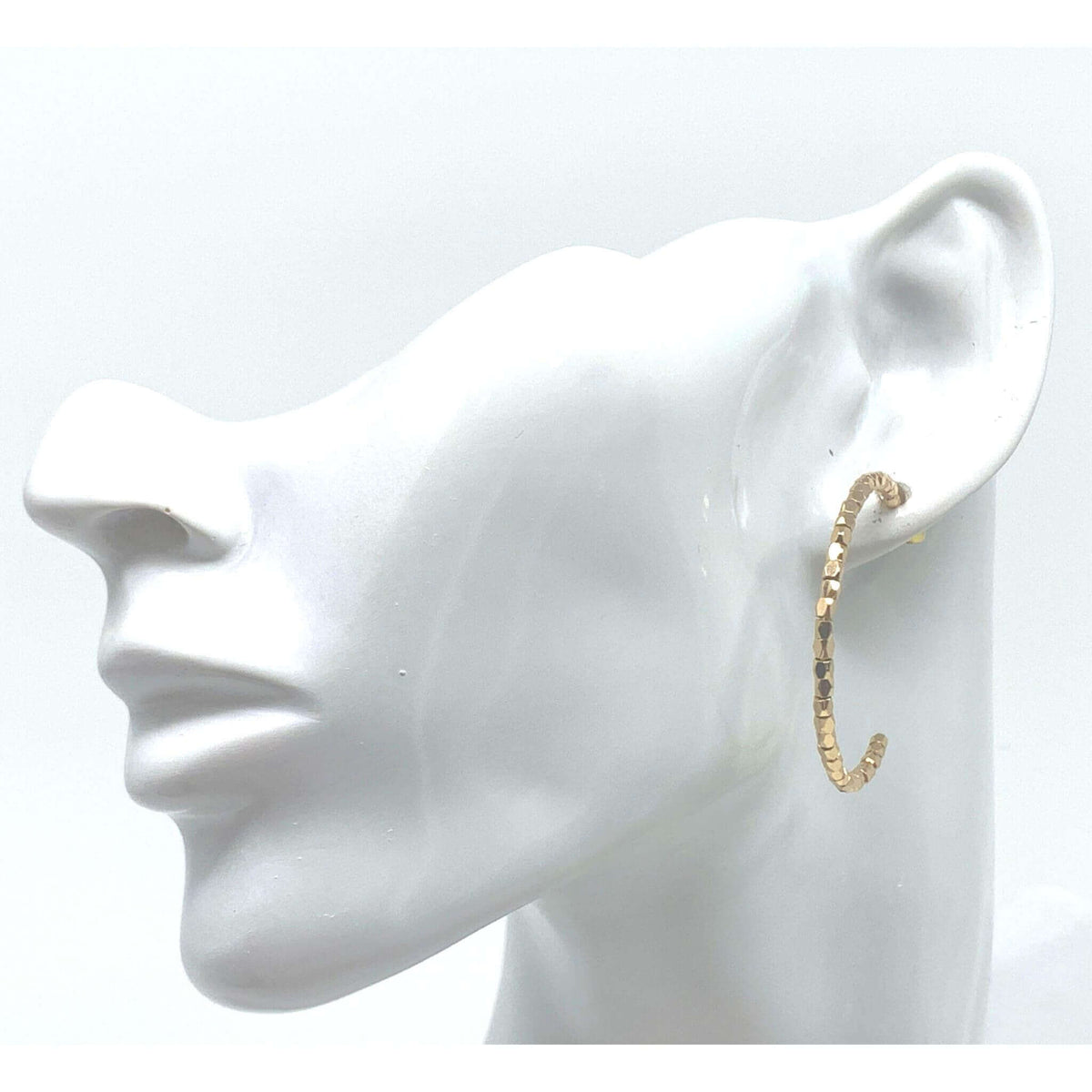 Medium Gold Hoop Earrings for Women