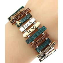 Patina Rustic Beach Bracelet - Costume Jewelry
