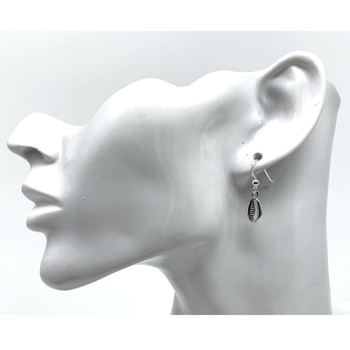 Seashell Earrings In Sterling Silver