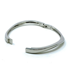 Silver Cuff Hinged Bracelet - Fashion Jewelry
