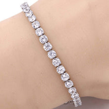 Silver CZ Tennis Bracelet
