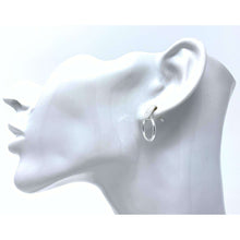 Sterling Silver Bar And Circle Earrings - SeaSpray Jewelry
