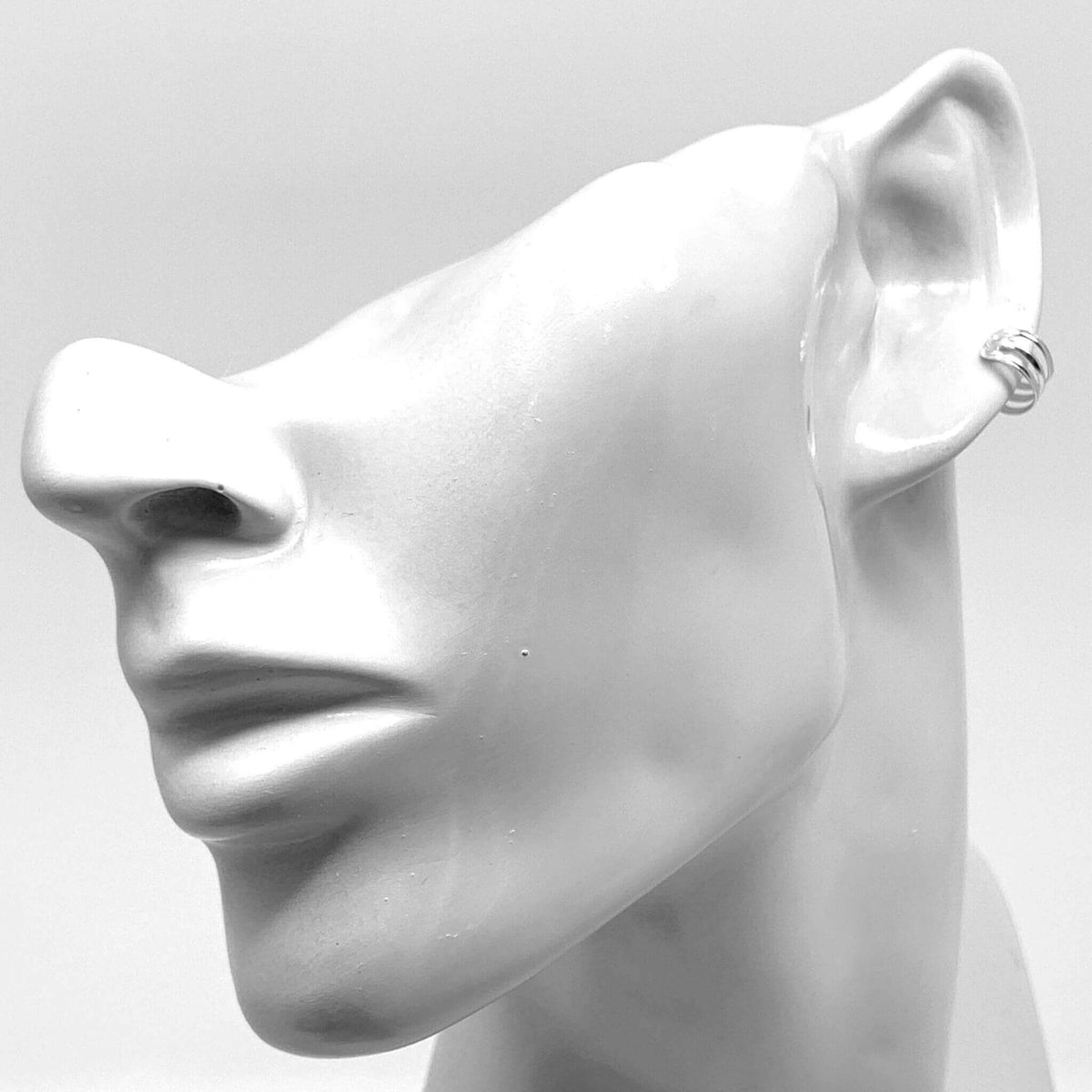 Layered Sterling Silver Ear Cuffs