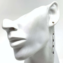 Threader Spiral Twist Earrings In Sterling Silver
