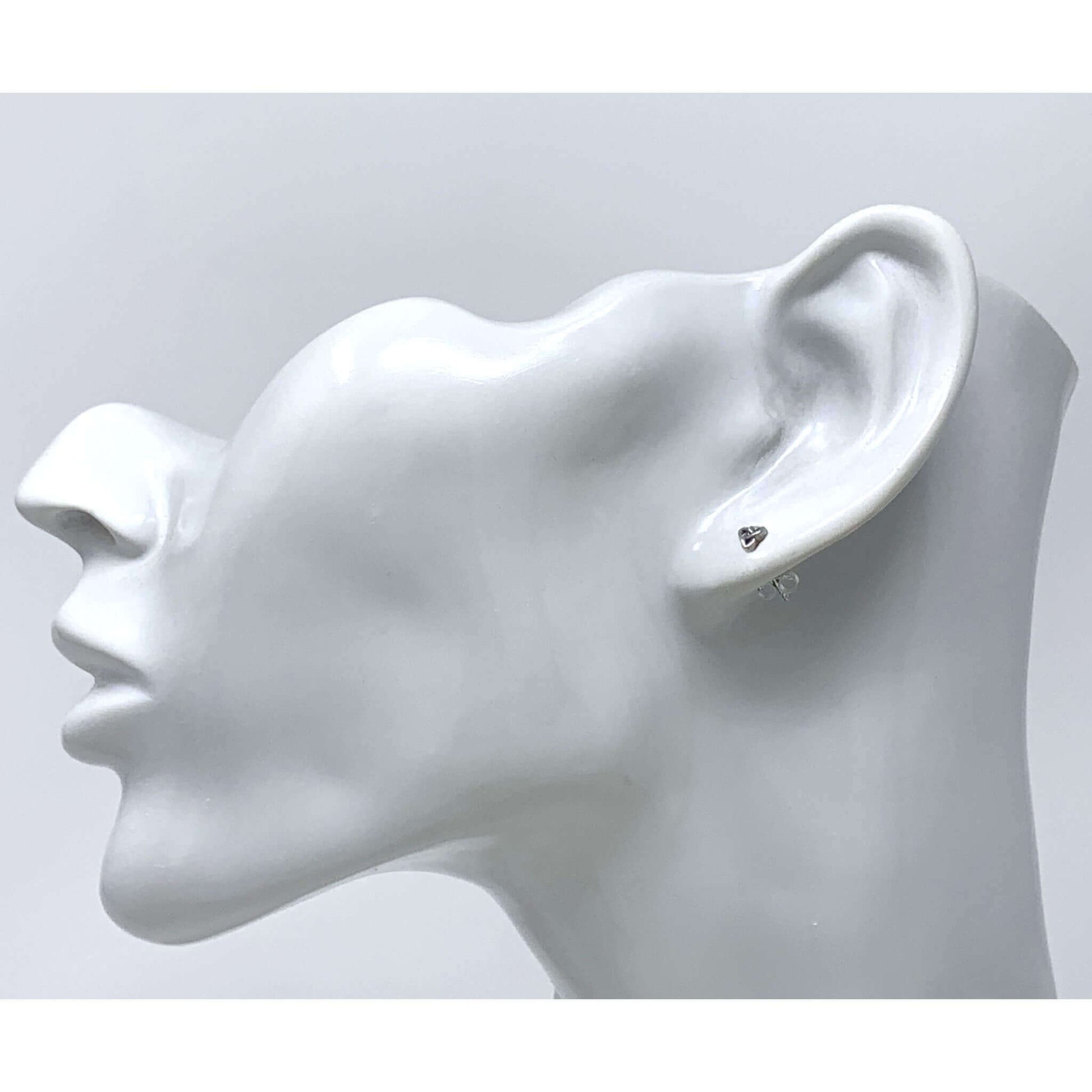 Trinity Knot Earrings In Sterling Silver